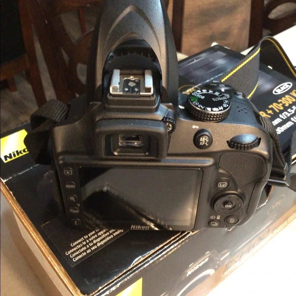 Nikon camera d3400
